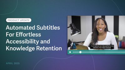 Product Update: Automated Subtitles