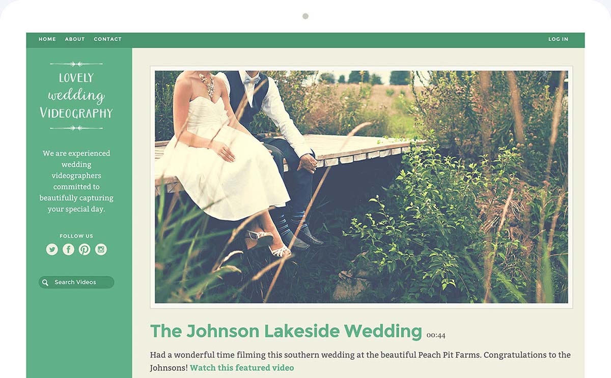 Video website, hosted by SproutVideo, using the Cypress Theme on a desktop Video website, hosted by SproutVideo, using the Cypress Theme on a desktop