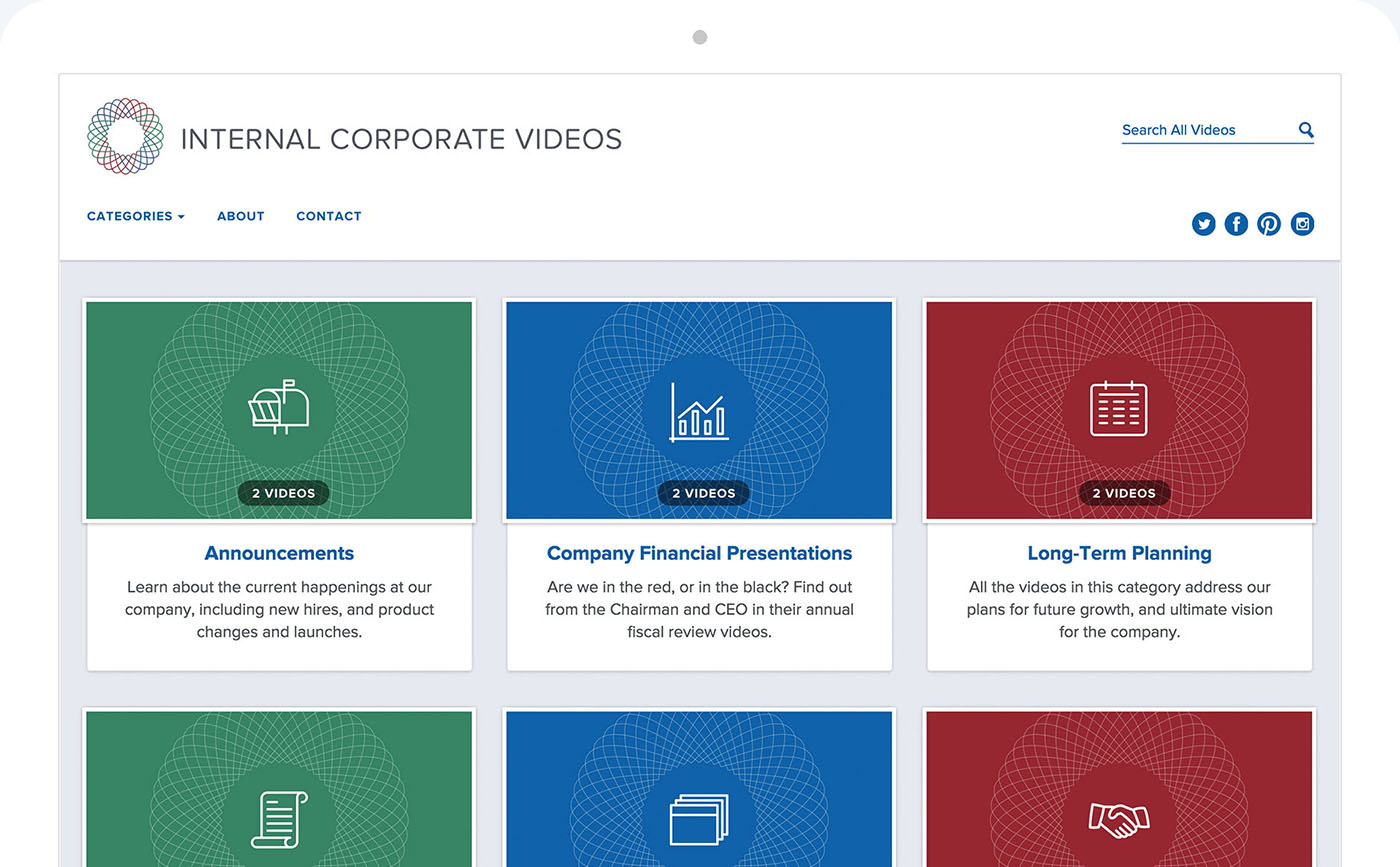 Video website, hosted by SproutVideo, using the Maple Theme on a desktop Video website, hosted by SproutVideo, using the Maple Theme on a desktop