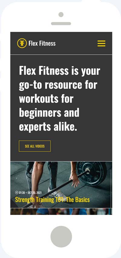 Sample video website hosted by SproutVideo using the Spruce Theme Responsive, Mobile-Friedly, video website hosted by SproutVideo using the Spruce Theme